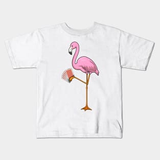 Flamingo Poker Poker cards Kids T-Shirt